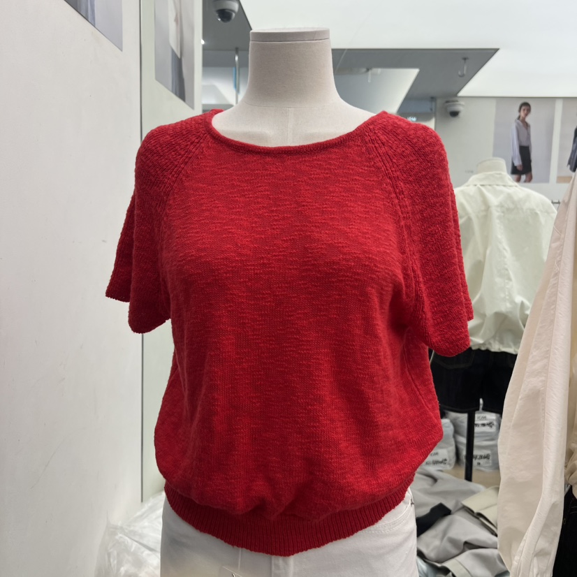 MOI-A韓國東大門代購女裝新款熱賣人氣職業推薦26春夏T恤修身MOI-AT恤圖色1