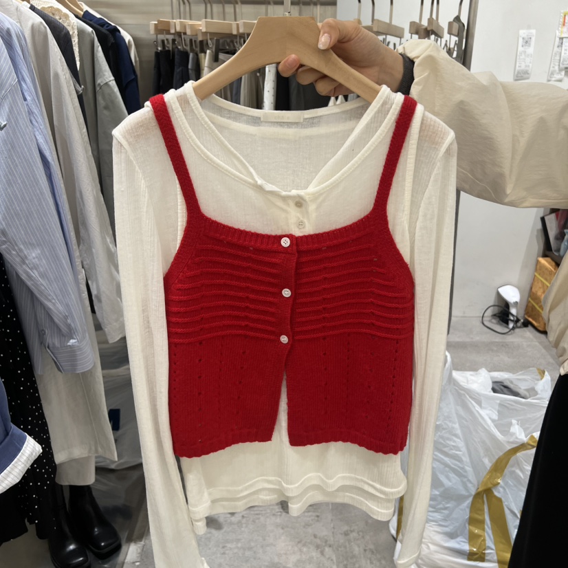 CHAE韓國直郵女裝新品推薦職業人氣時尚吊帶背心不含內搭CHAE吊帶/背心圖色2