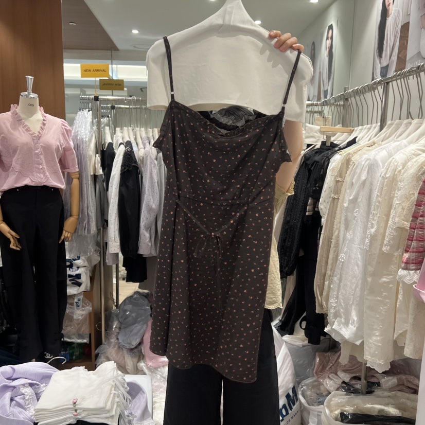 OGI韓國東大門代購女裝新款時尚熱賣職業26春夏人氣連衣裙FLat OGI連衣裙