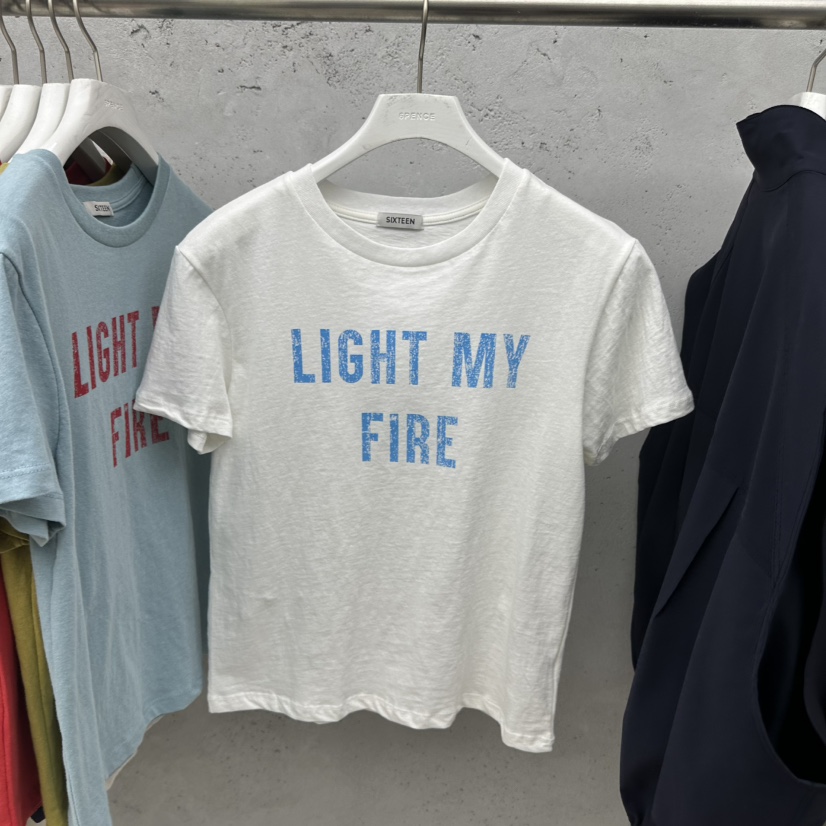 SIXTEEN韓國直郵女裝新品職業熱賣推薦26春夏人氣休閑T恤SIXTEENT恤圖色1