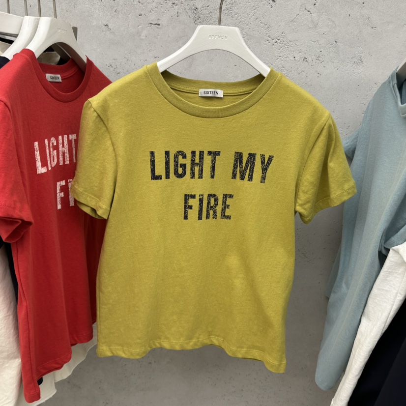 SIXTEEN韓國直郵女裝新品職業熱賣推薦26春夏人氣休閑T恤SIXTEENT恤圖色3