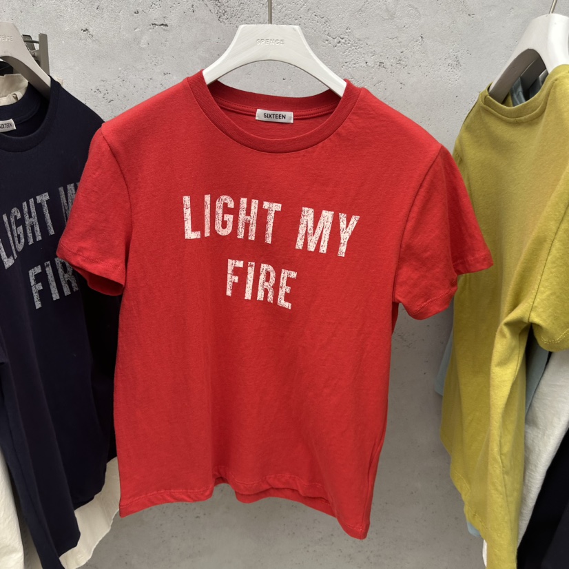 SIXTEEN韓國直郵女裝新品職業熱賣推薦26春夏人氣休閑T恤SIXTEENT恤圖色4