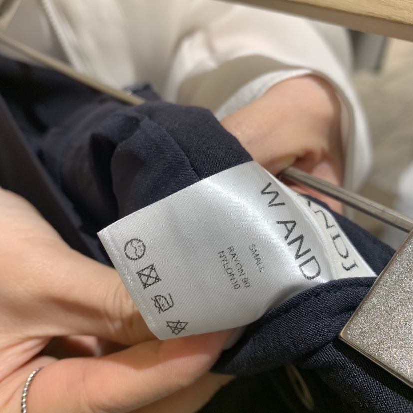 W AND J韓國直郵女士新品26春夏人氣休閑熱賣時尚長裙口袋W AND J長裙