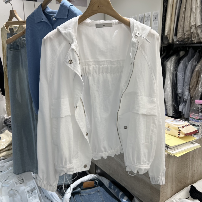 MOI-A韓國直郵實拍女士新款26春夏熱賣時尚人氣休閑夾克MOI-A夾克圖色2