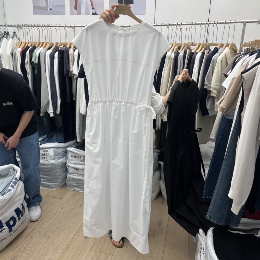 MOI-A韓國東大門代購女士新款推薦人氣時尚休閑職業連衣裙MOI-A連衣裙圖色1