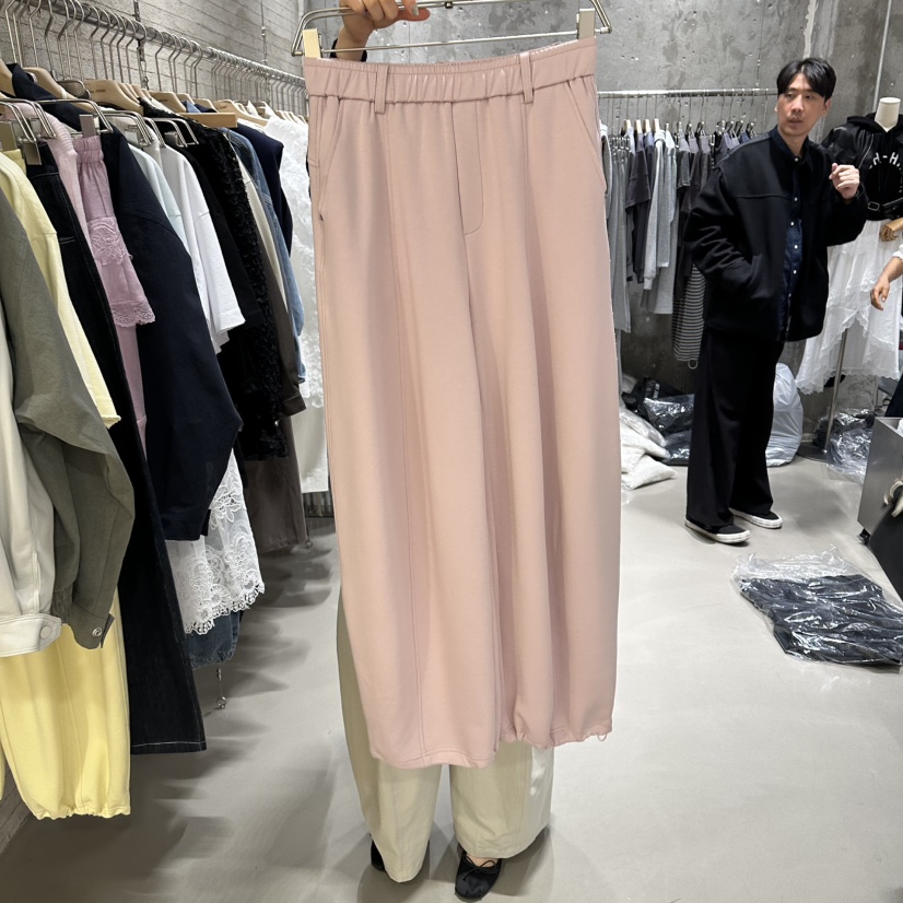 JUNI韓國代購女裝新品時尚休閑人氣熱賣26春夏推薦休閑褲my juni休閑褲圖色2