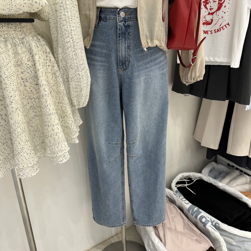 GRACIA韓國直郵女士新款熱賣人氣26春夏休閑推薦職業牛仔褲GRACIA牛仔褲