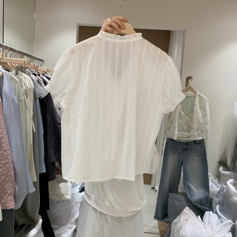 HOWFF韓國東大門直郵女士新品人氣職業時尚熱賣襯衫蕾絲衫HOWFF襯衫/蕾絲衫