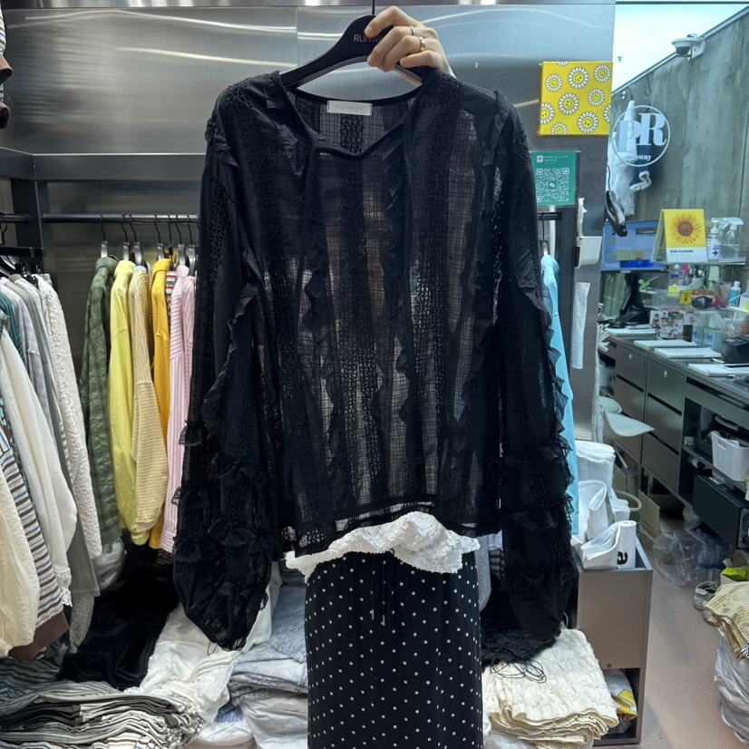 RUNWAY-런웨이韓國東大門直郵女士新款熱賣職業休閑針織衫RUNWAY針織衫圖色2