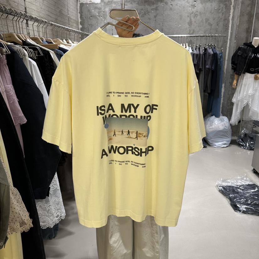 JUNI韓國東大門直郵女裝新款休閑推薦26春夏時尚職業熱賣T恤my juniT恤