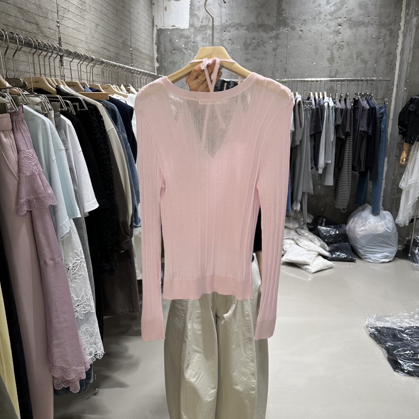 JUNI韓國東大門直郵女裝新品職業人氣熱賣推薦針織衫假兩件my juni針織衫