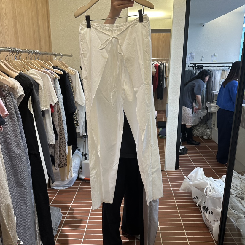 CHOI-L韓國代購女士新款26春夏職業熱賣時尚休閑人氣休閑褲CHOI休閑褲圖色2