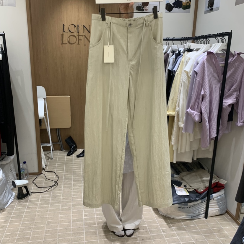 LOFN韓國代購女裝新品人氣推薦休閑26春夏職業時尚休閑褲LOFN休閑褲圖色2