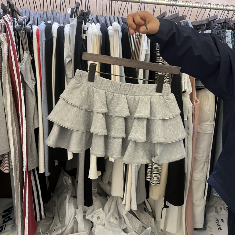 VIRKIN韓國代購女裝新品26春夏職業休閑熱賣時尚人氣短裙VIRKIN短裙