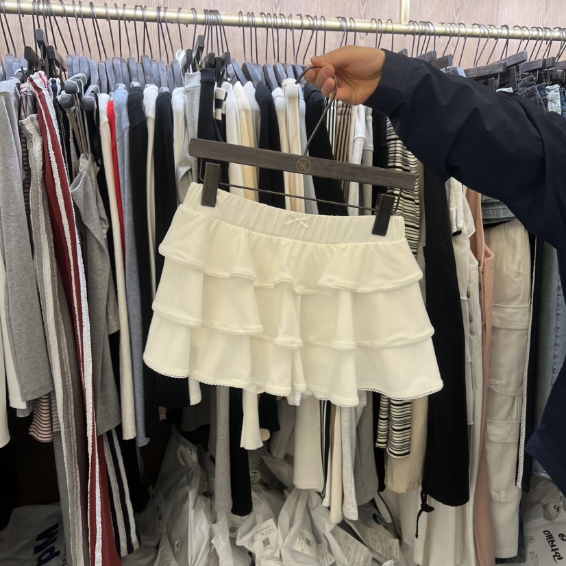 VIRKIN韓國代購女裝新品26春夏職業休閑熱賣時尚人氣短裙VIRKIN短裙圖色2