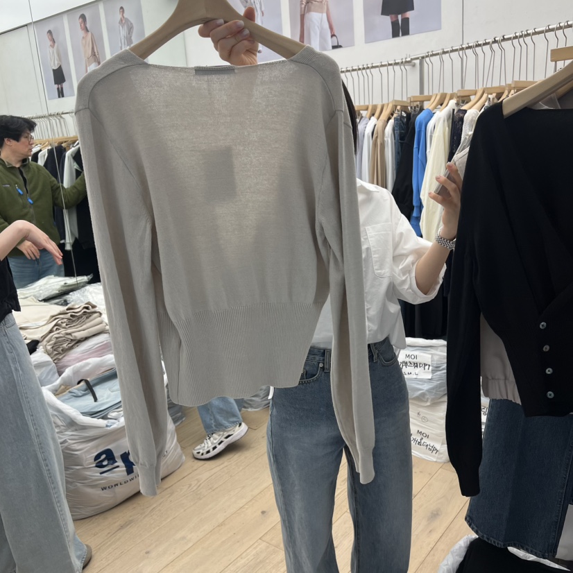 MOI-A韓國東大門代購女士新款人氣推薦職業針織衫羊毛衫MOI-A針織衫