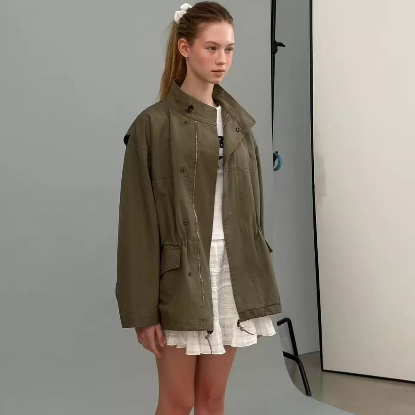 FOREST韓國東大門直郵女士新品熱賣人氣推薦職業夾克高領FOREST夾克圖色1