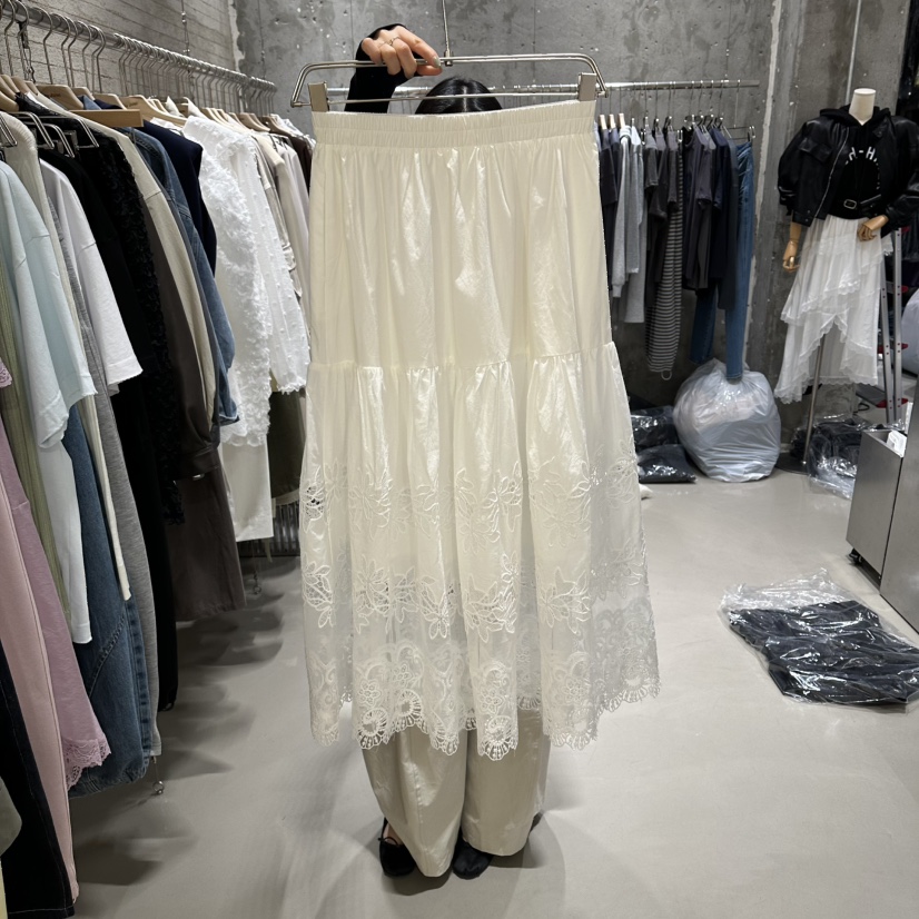 JUNI韓國直郵女士新品人氣休閑職業熱賣推薦時尚26春夏長裙my juni長裙圖色1