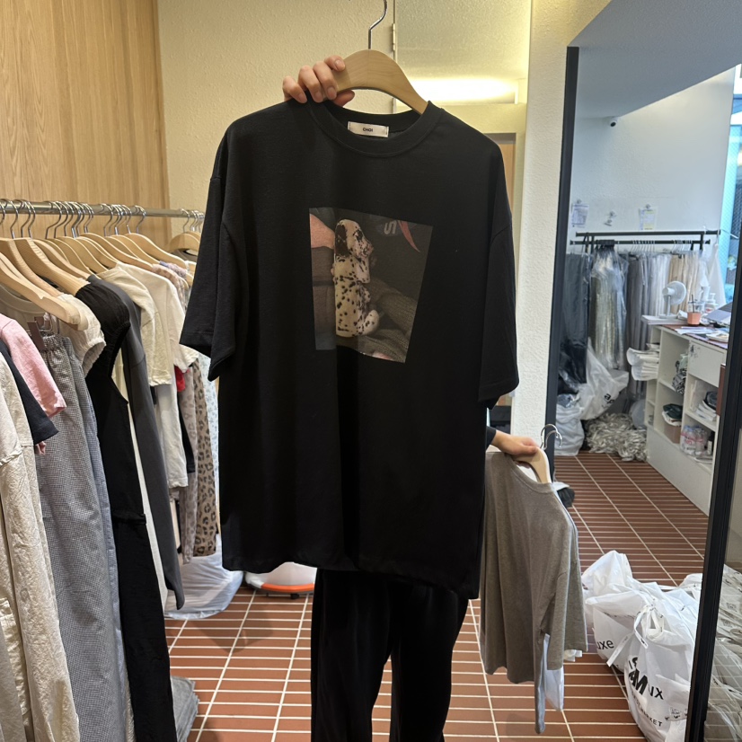 CHOI-L韓國直郵實拍女裝新品人氣推薦時尚熱賣職業26春夏T恤CHOIT恤圖色3
