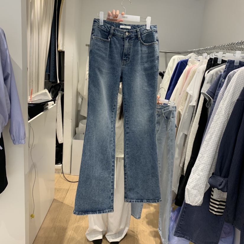 ARKIE/TAF韓國直郵實拍女士新款26春夏人氣休閑時尚牛仔褲ARKIE/TAF牛仔褲圖色2