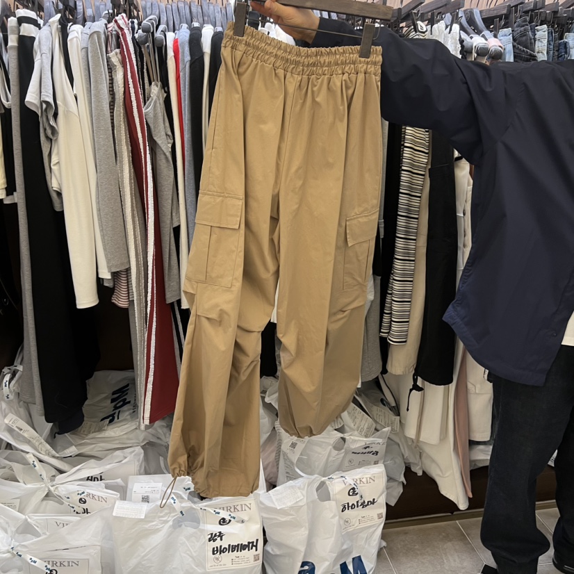 VIRKIN韓國直郵實拍女士新品職業熱賣推薦26春夏人氣休閑褲VIRKIN休閑褲