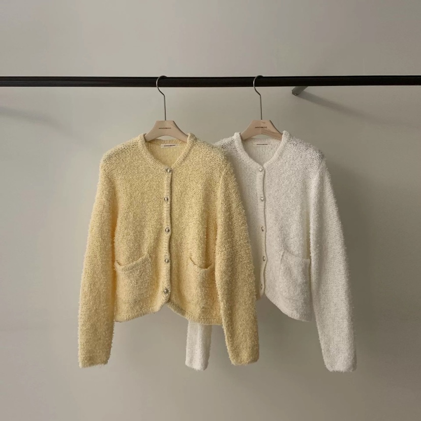 ANDYOUBROWN韓國代購女裝新品時尚26春夏休閑推薦針織衫開衫ANDYOUBROWN針織衫