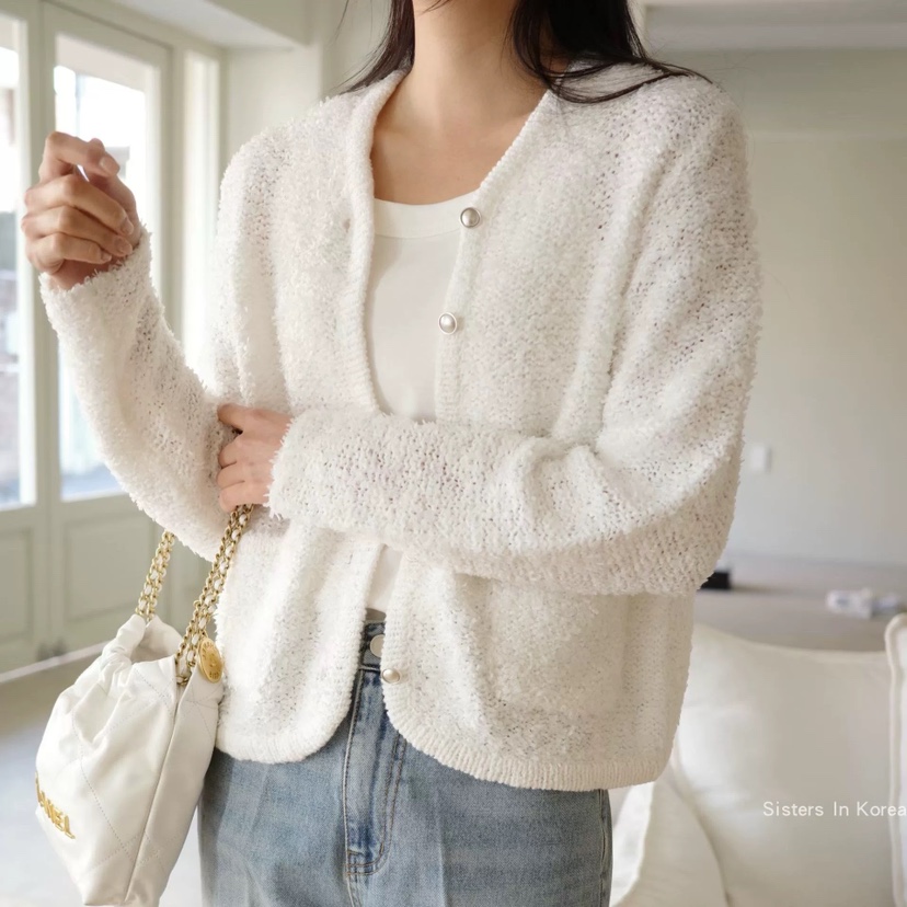 ANDYOUBROWN韓國代購女裝新品時尚26春夏休閑推薦針織衫開衫ANDYOUBROWN針織衫圖色2