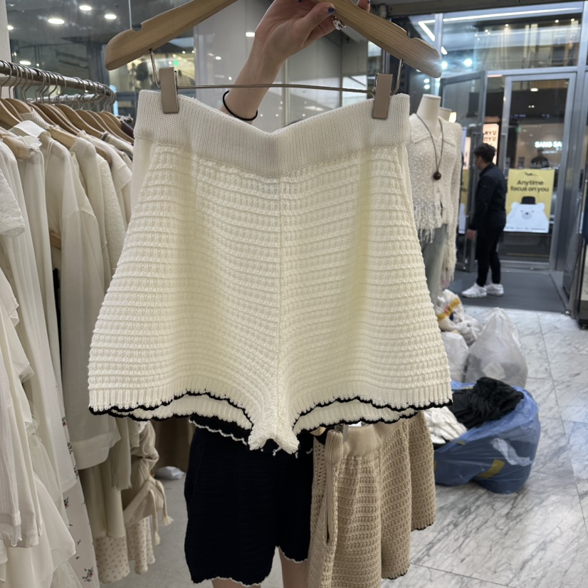 FOUNDATION韓國東大門代購女士新款26春夏職業推薦熱賣短褲FOUNDATION短褲圖色1