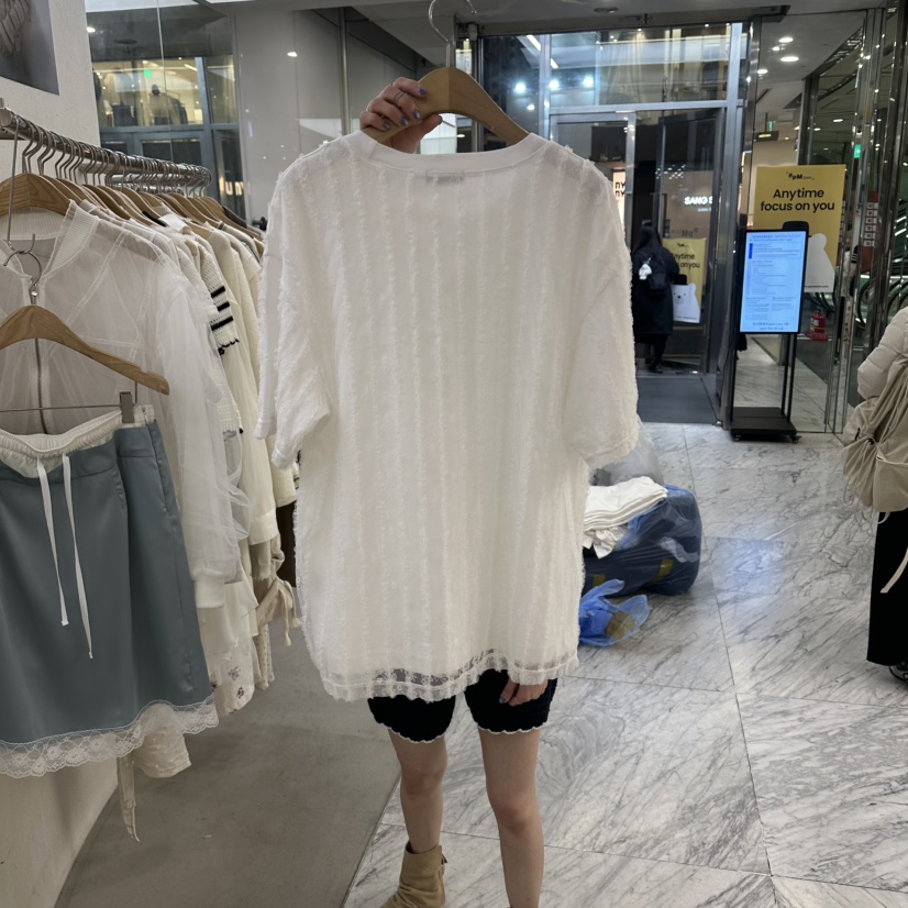 FOUNDATION韓國代購女裝新品26春夏時尚休閑人氣職業熱賣T恤FOUNDATIONT恤