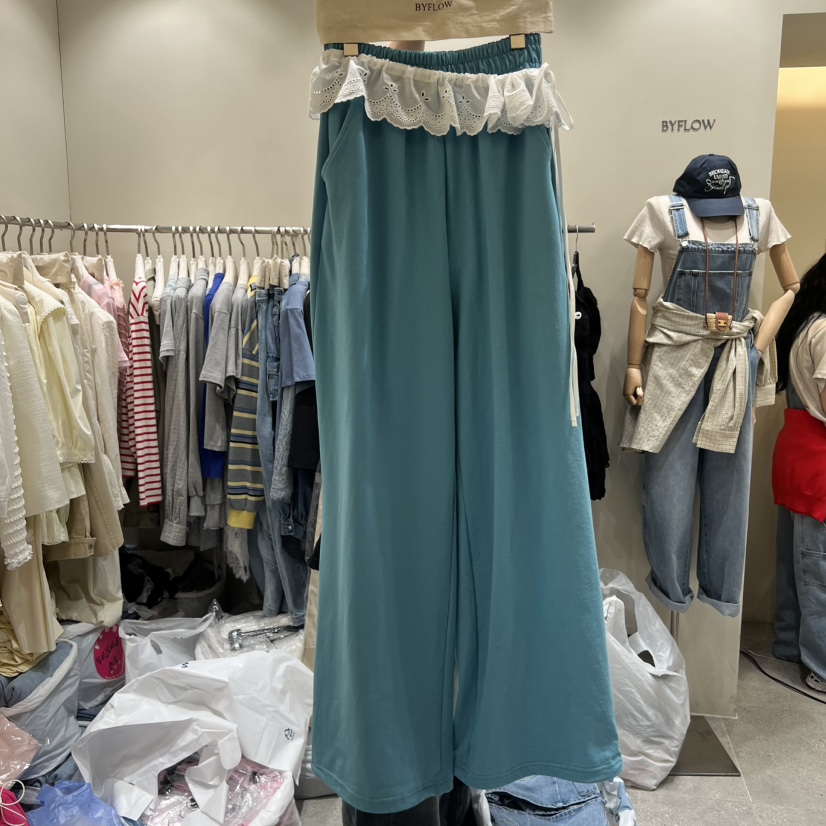 BY FLOW韓國東大門直郵女裝新款推薦休閑26春夏熱賣休閑褲BY FLOW休閑褲圖色2