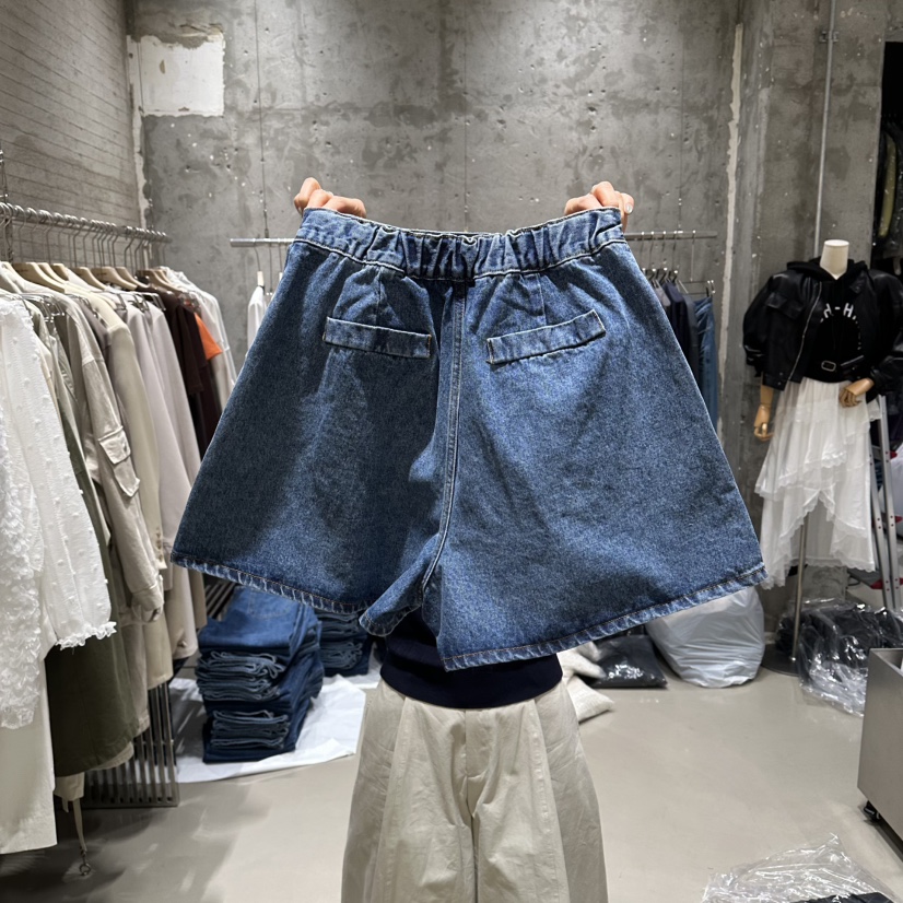 JUNI韓國直郵實拍女士新品熱賣推薦休閑26春夏職業人氣短褲my juni短褲