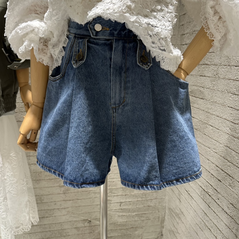 JUNI韓國直郵實拍女士新品熱賣推薦休閑26春夏職業人氣短褲my juni短褲圖色1