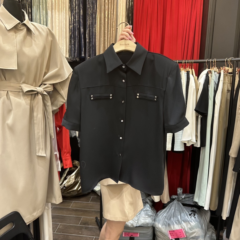HERISH-HAUTE韓國代購女士新品推薦人氣休閑職業襯衫蕾絲衫HERISH-HAUTE襯衫/蕾絲衫圖色2