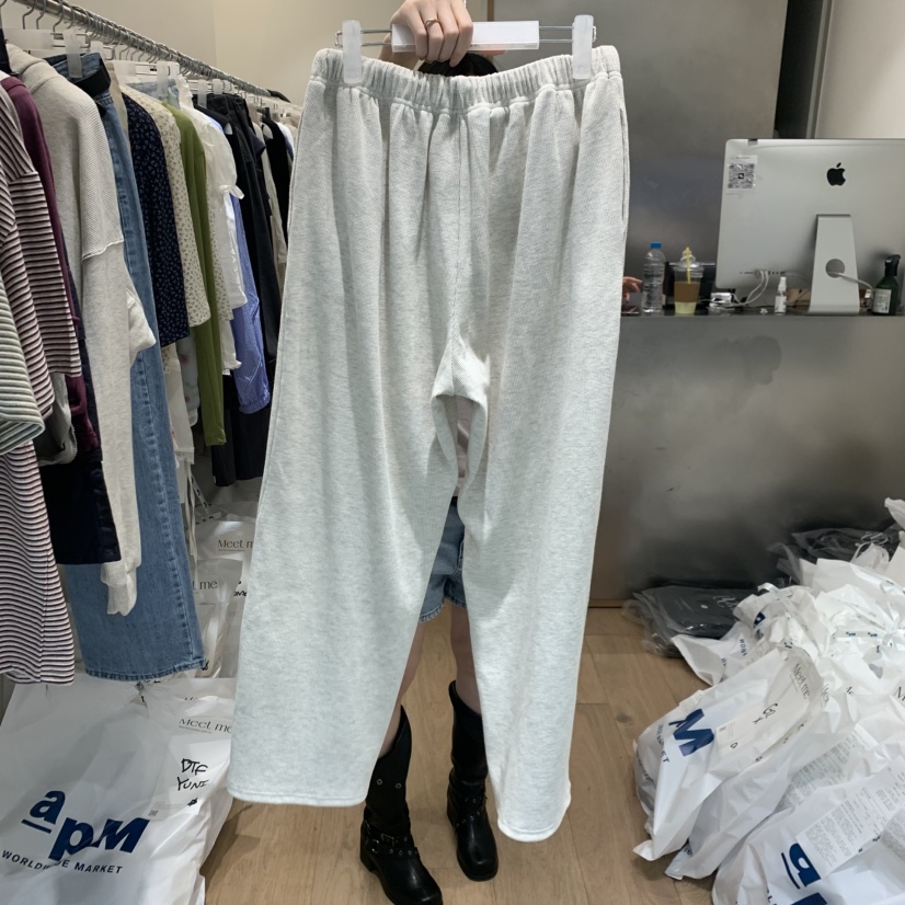 MEET ME韓國代購女裝新品推薦休閑職業熱賣26春夏休閑褲MEET ME休閑褲