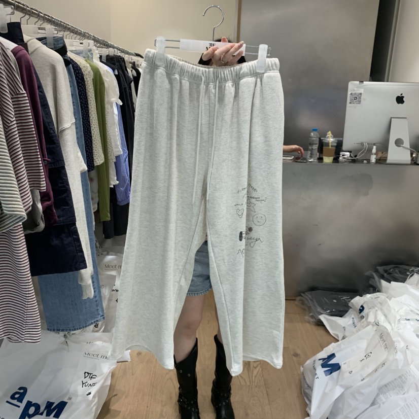 MEET ME韓國代購女裝新品推薦休閑職業熱賣26春夏休閑褲MEET ME休閑褲圖色1