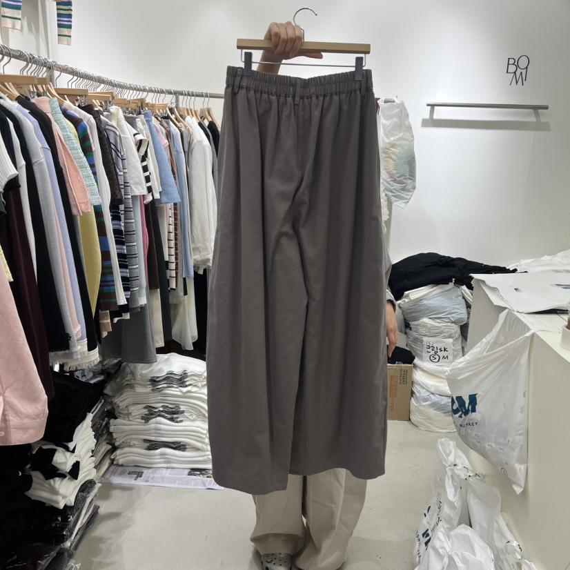 BY BOMI韓國直郵女裝新品26春夏熱賣推薦人氣休閑褲寬松BY BOMI休閑褲