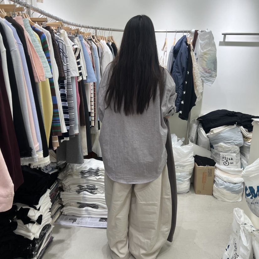 BY BOMI韓國直郵實拍女士新品時尚推薦職業休閑襯衫蕾絲衫BY BOMI襯衫/蕾絲衫