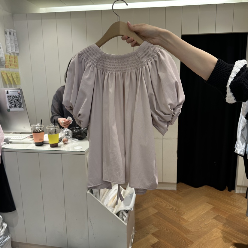 ARC韓國直郵女裝新款休閑26春夏時尚推薦職業人氣襯衫蕾絲衫ARC EN CIEL襯衫/蕾絲衫