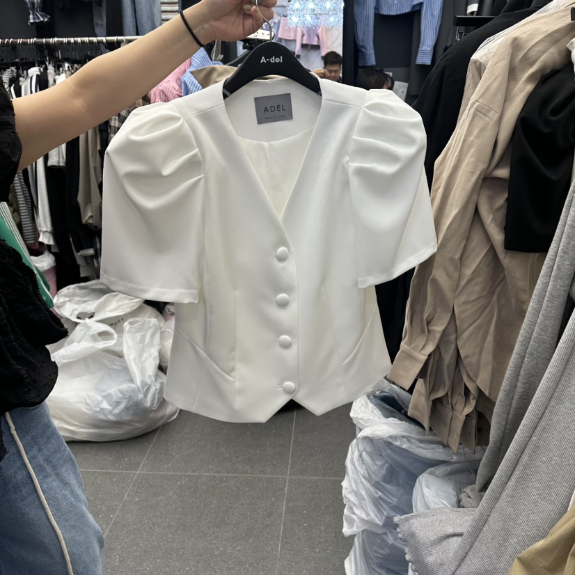 A-DEL韓國直郵女士新款職業推薦26春夏人氣時尚夾克保暖A-DEL夾克圖色1