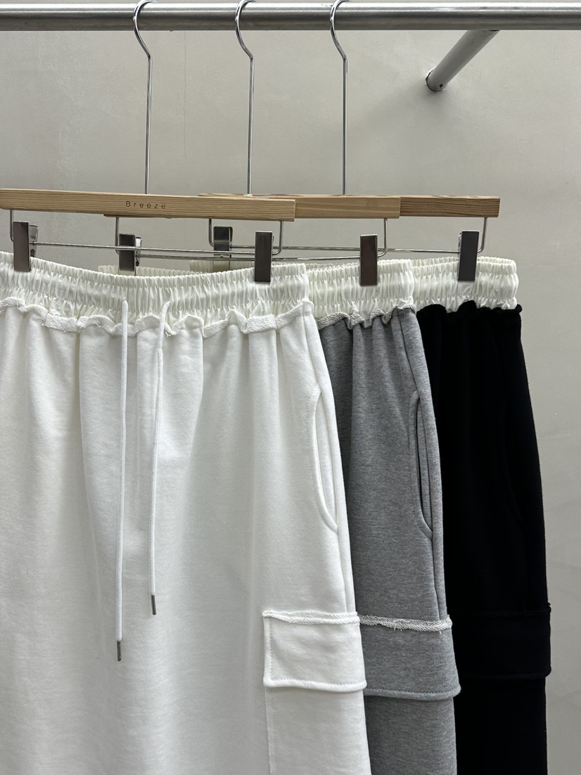 BREEZE韓國直郵實拍女士新品26春夏人氣半身裙中短裙口袋BREEZE半身裙/中短裙