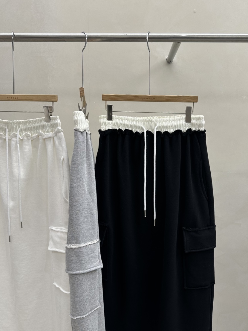 BREEZE韓國直郵實拍女士新品26春夏人氣半身裙中短裙口袋BREEZE半身裙/中短裙