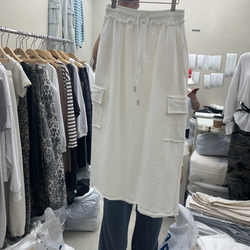 BREEZE韓國直郵實拍女士新品26春夏人氣半身裙中短裙口袋BREEZE半身裙/中短裙圖色1