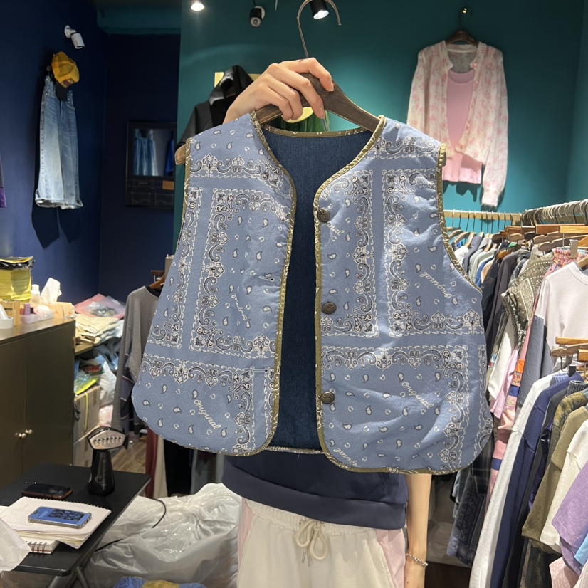 MERCI LINDA韓國東大門直郵女裝新款職業休閑馬甲可愛的MERCI LINDA馬甲圖色1