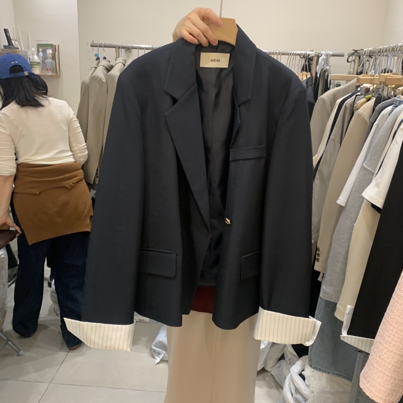 HEIZE韓國直郵實拍女裝新品26春夏熱賣休閑推薦時尚人氣夾克HEIZE夾克圖色1