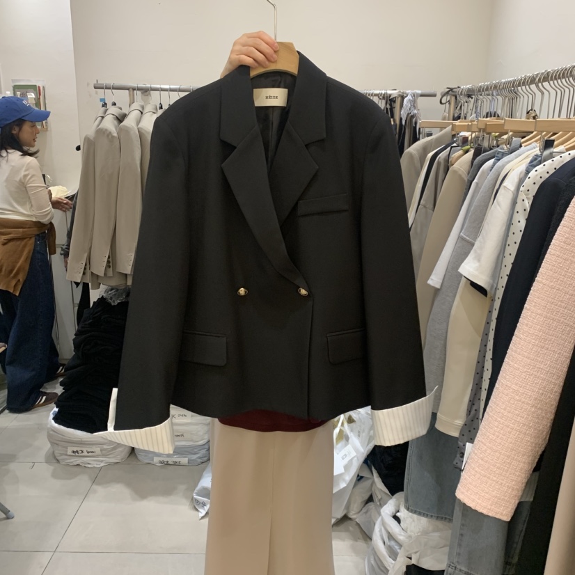 HEIZE韓國直郵實拍女裝新品26春夏熱賣休閑推薦時尚人氣夾克HEIZE夾克圖色2