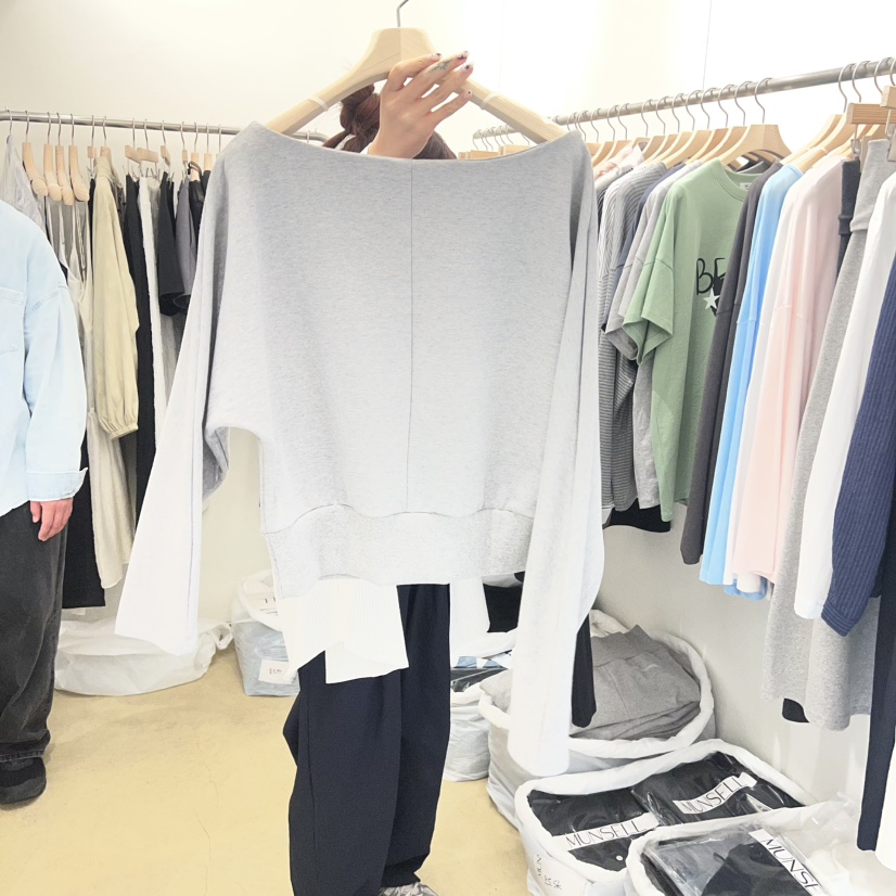 MUNSELL韓國直郵女士新款26春夏熱賣休閑時尚職業人氣衛衣MUNSELL衛衣