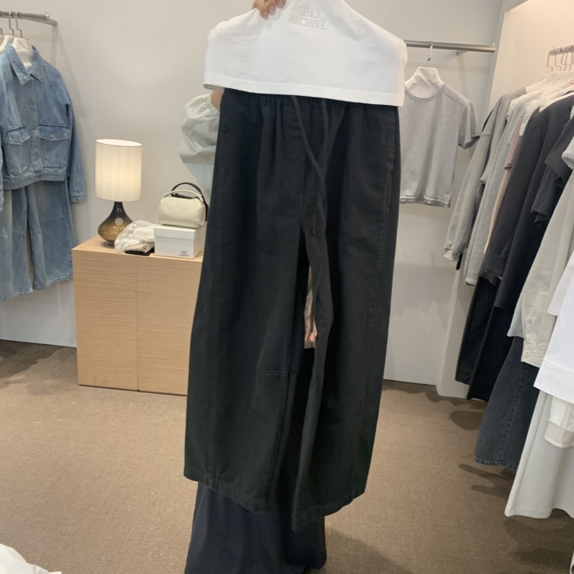 SIHO ARCHIVE韓國直郵實拍女裝新品休閑人氣時尚休閑褲棉質SIHO ARCHIVE休閑褲圖色2