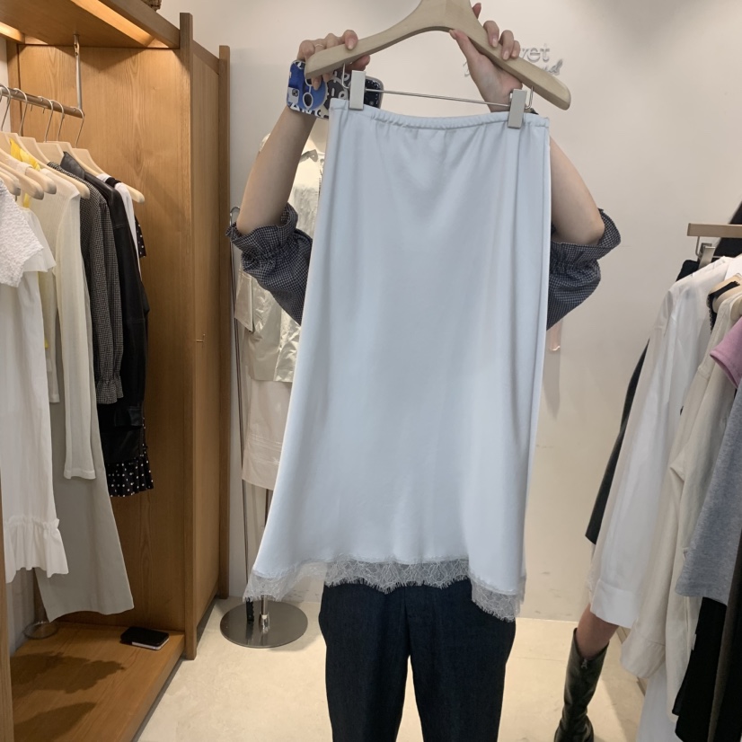 VELVET UNDERGROUND韓國東大門直郵女士新款熱賣半身裙中短裙蕾絲VELVET UNDERGROUND半身裙/中短裙圖色2