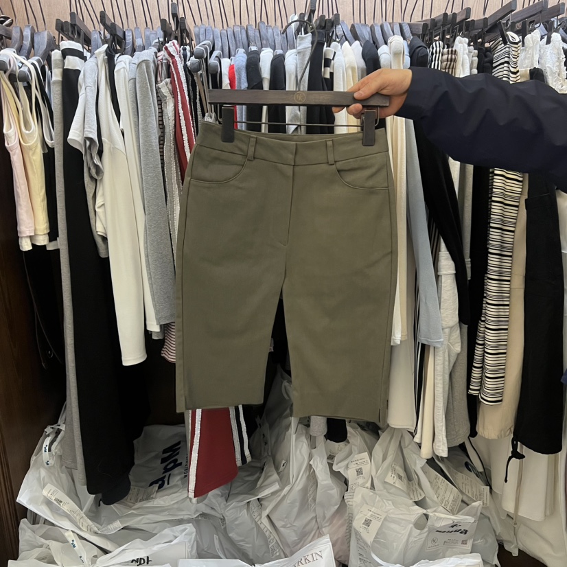 VIRKIN韓國代購女裝新品職業26春夏休閑人氣推薦時尚短褲VIRKIN短褲圖色1