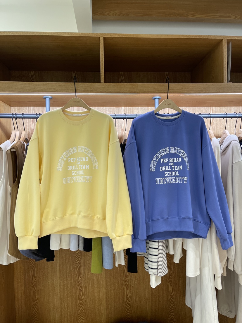 HI YANN韓國直郵女士新品職業時尚26春夏推薦熱賣人氣衛衣HI YANN衛衣